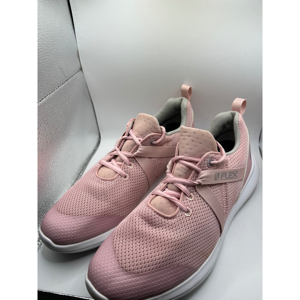 FootJoy Women's Pink FJ FLEX Golf Shoes Size 9.5 Wide Athletic‎ Sneakers